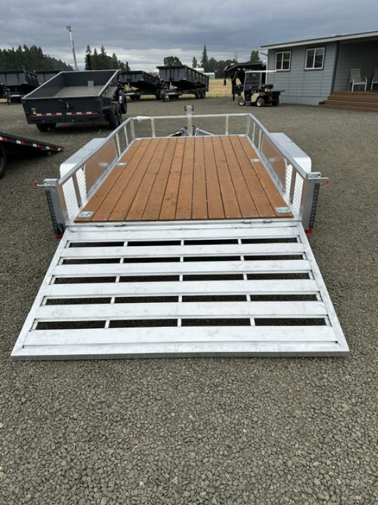 New 2027 Continental Cargo CC6.5X12/7K Flatbed Trailer ALUMINUM