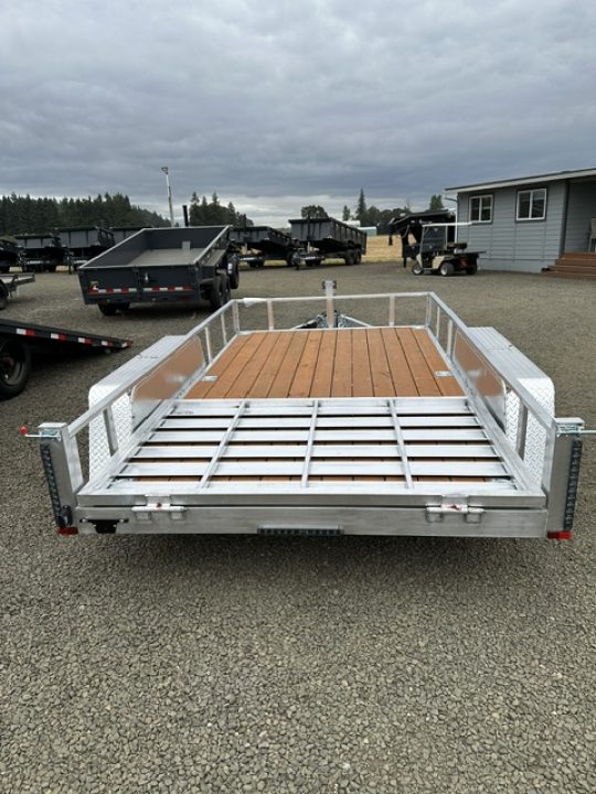 New 2027 Continental Cargo CC6.5X12/7K Flatbed Trailer ALUMINUM