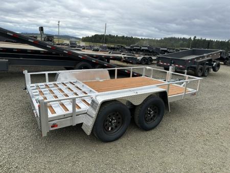 New 2027 Continental Cargo CC6.5X12/7K Flatbed Trailer ALUMINUM