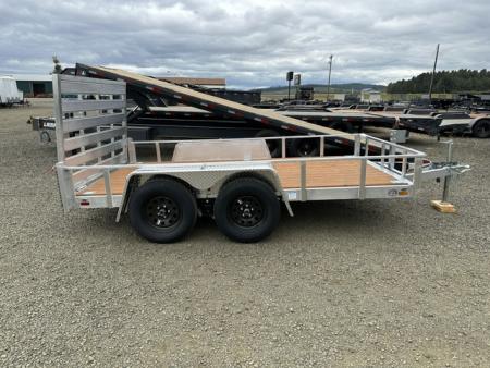 New 2027 Continental Cargo CC6.5X12/7K Flatbed Trailer ALUMINUM