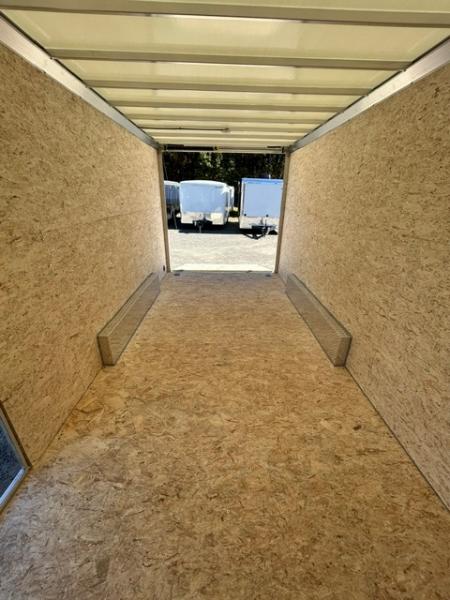 New 2027 ALCOM 7.5X16 Aluminum Frame Cargo / Enclosed Trailer