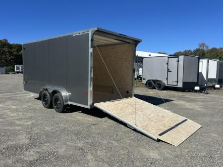 New 2027 ALCOM 7.5X16 Aluminum Frame Cargo / Enclosed Trailer