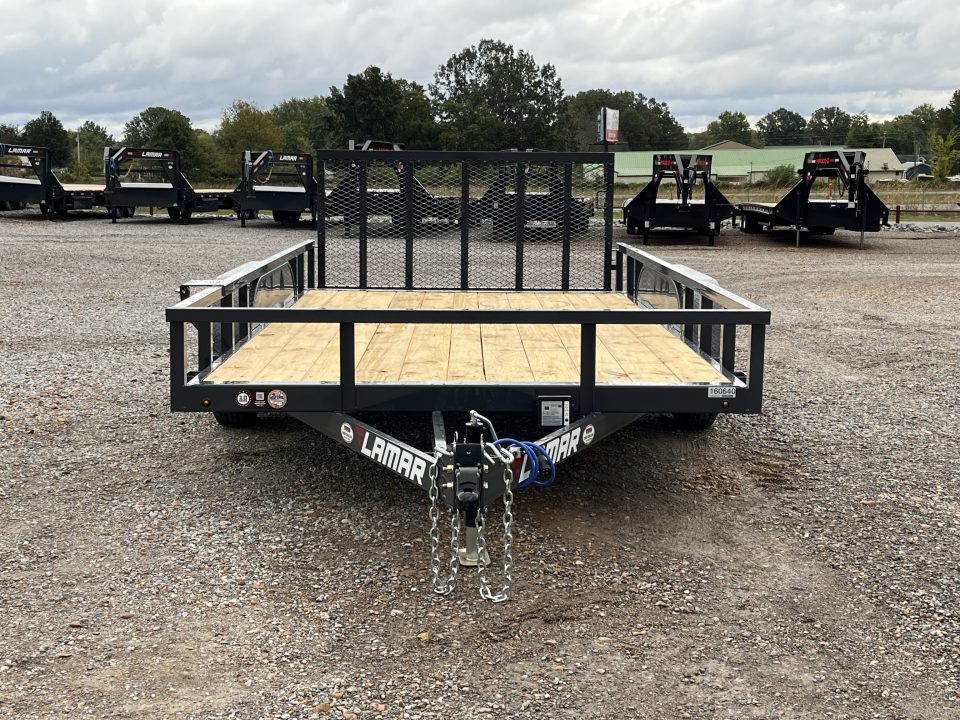 New 2027 Lamar Utility Trailer | 83" x 14' | 7K GVWR