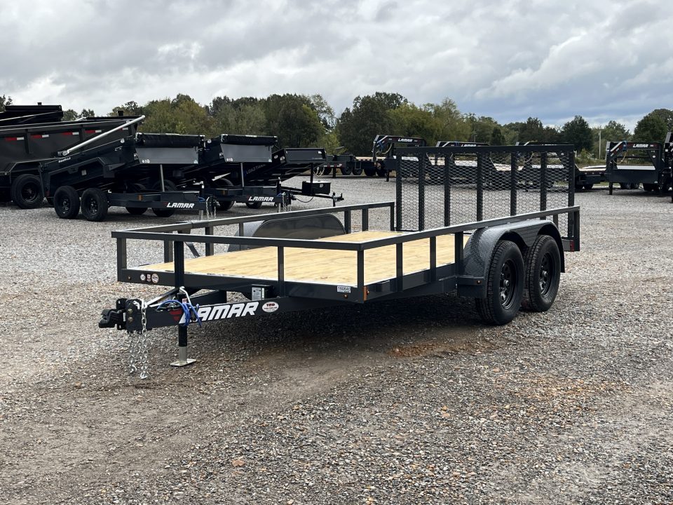 New 2027 Lamar Utility Trailer | 83" x 14' | 7K GVWR