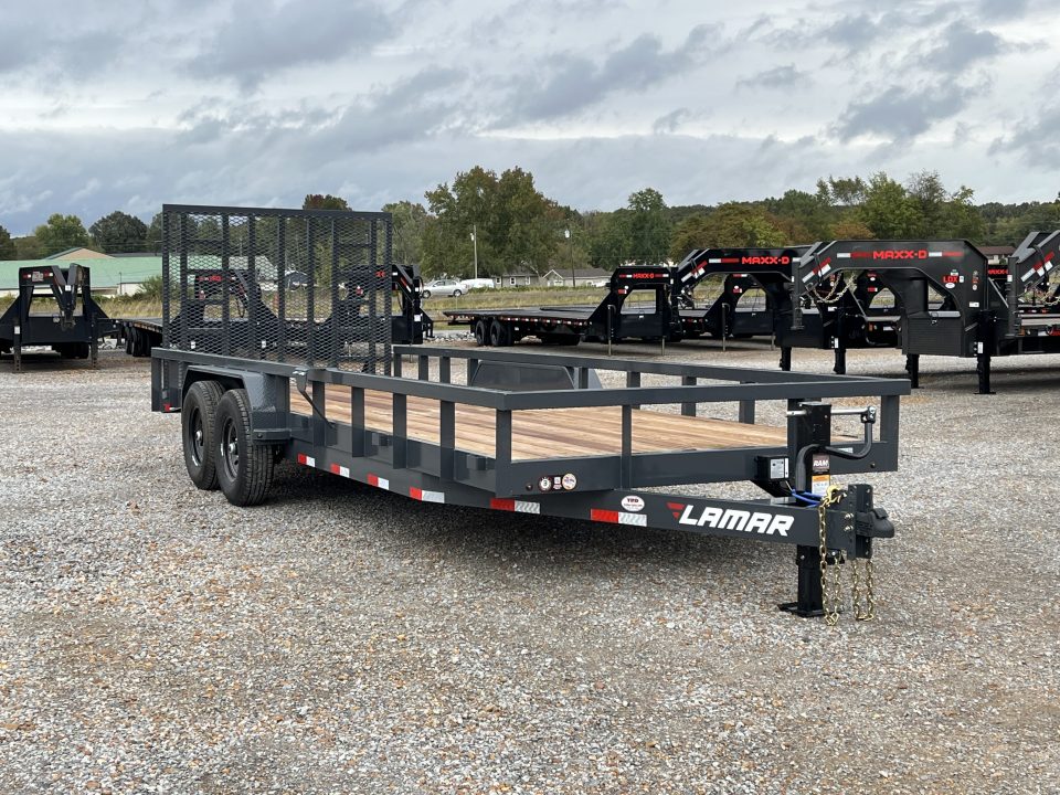 New 2027 Lamar 83" x 22' 14K GVWR Utility Trailer