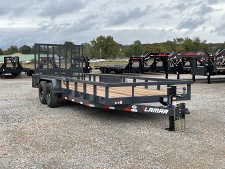 New 2027 Lamar 83  x 22' 14K GVWR Utility Trailer