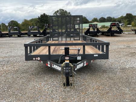 New 2027 Lamar 83" x 22' 14K GVWR Utility Trailer