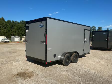 New 7 x 16 Outback DLX Flat TOP V-Nose 7K STANDARD INTERIOR HEIGHT IS 7'0"