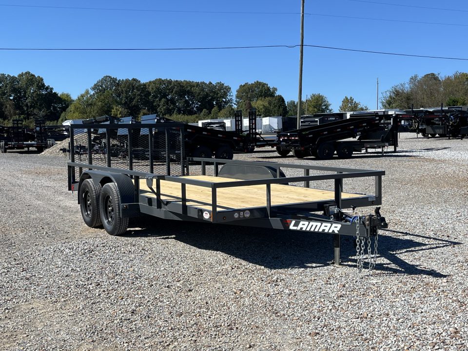 New 2027 Lamar Utility Trailer | 83" x 16' | 7K GVWR