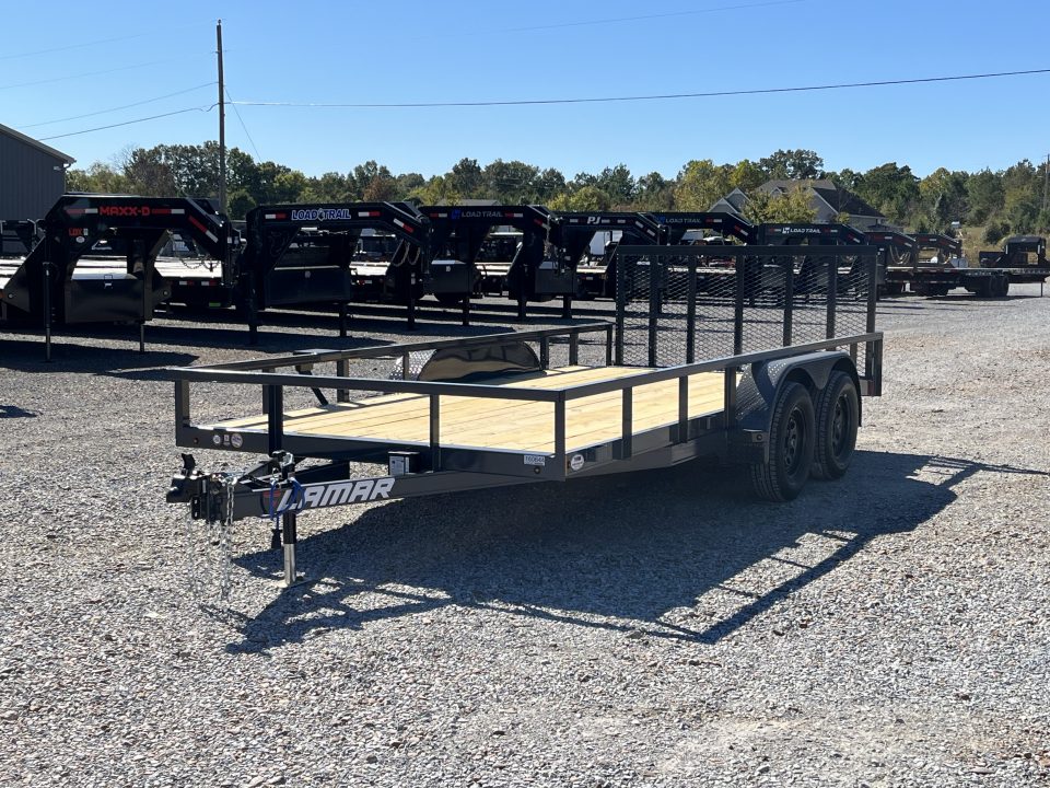 New 2027 Lamar Utility Trailer | 83" x 16' | 7K GVWR
