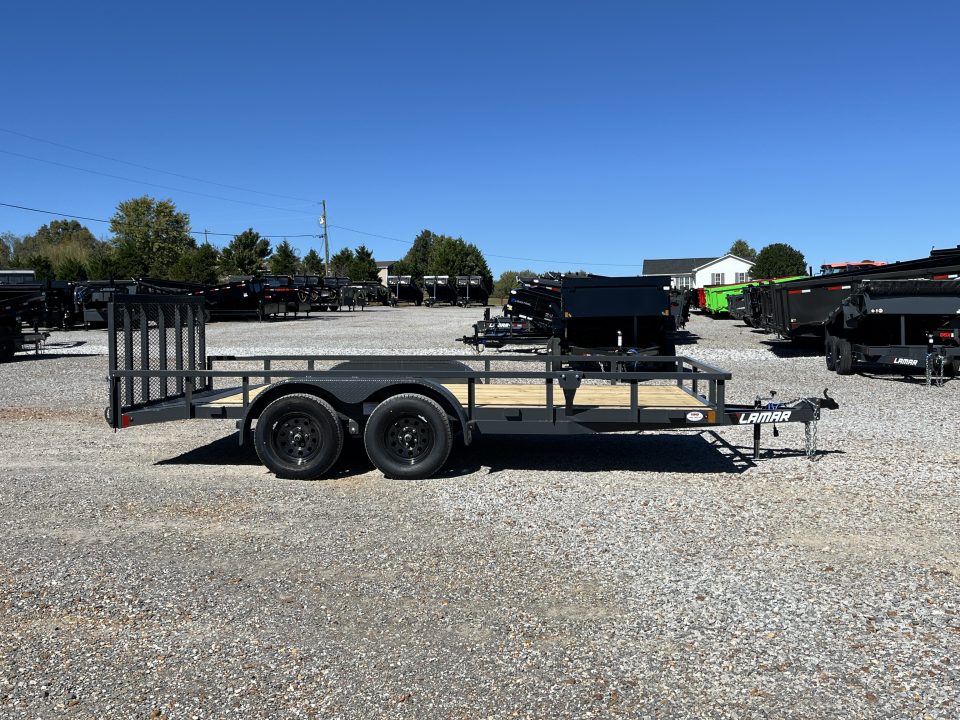 New 2027 Lamar Utility Trailer | 83" x 16' | 7K GVWR