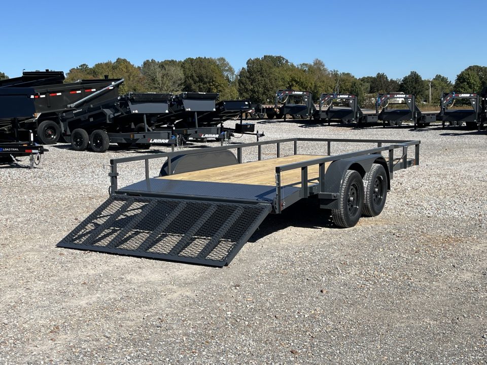 New 2027 Lamar Utility Trailer | 83" x 16' | 7K GVWR