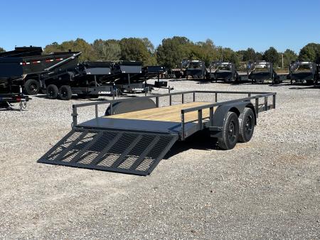 New 2027 Lamar Utility Trailer | 83" x 16' | 7K GVWR