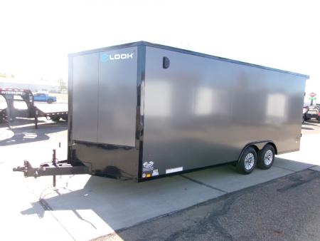 New 2027 Look Trailers 8.5X20 ELEMENT SE FLAT TOP SLOPED V-NOSE  CAR HAULER Cargo / Enclosed Trailer