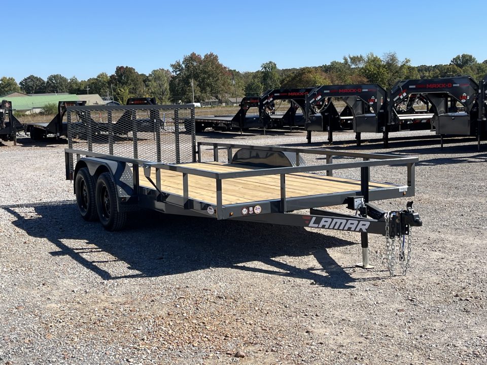 New 2027 Lamar Utility Trailer | 83" x 16' | 7K GVWR