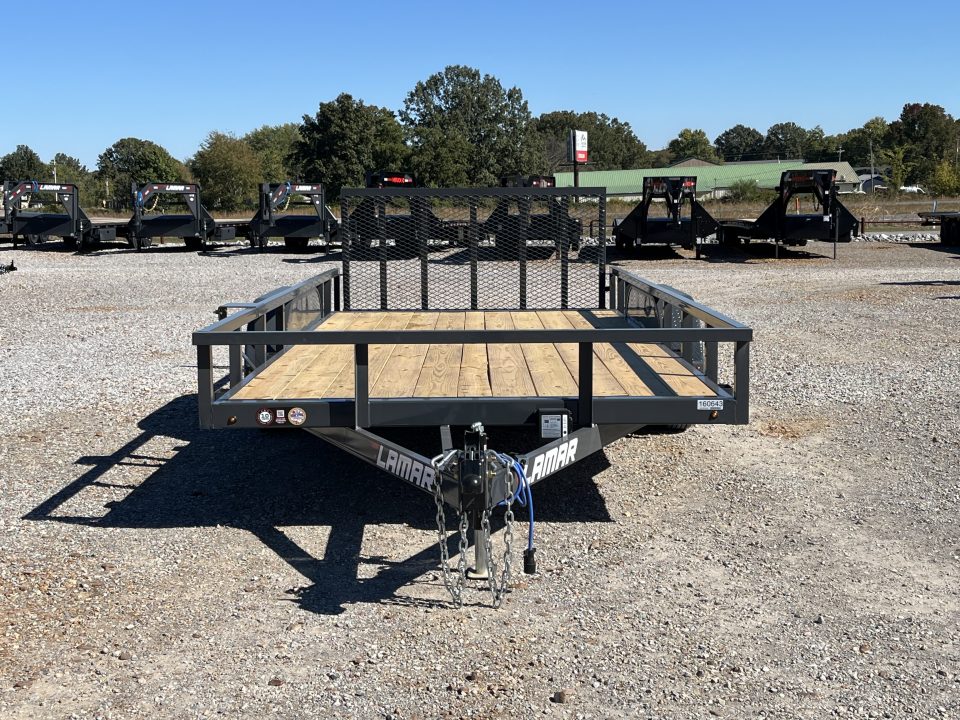 New 2027 Lamar Utility Trailer | 83" x 16' | 7K GVWR