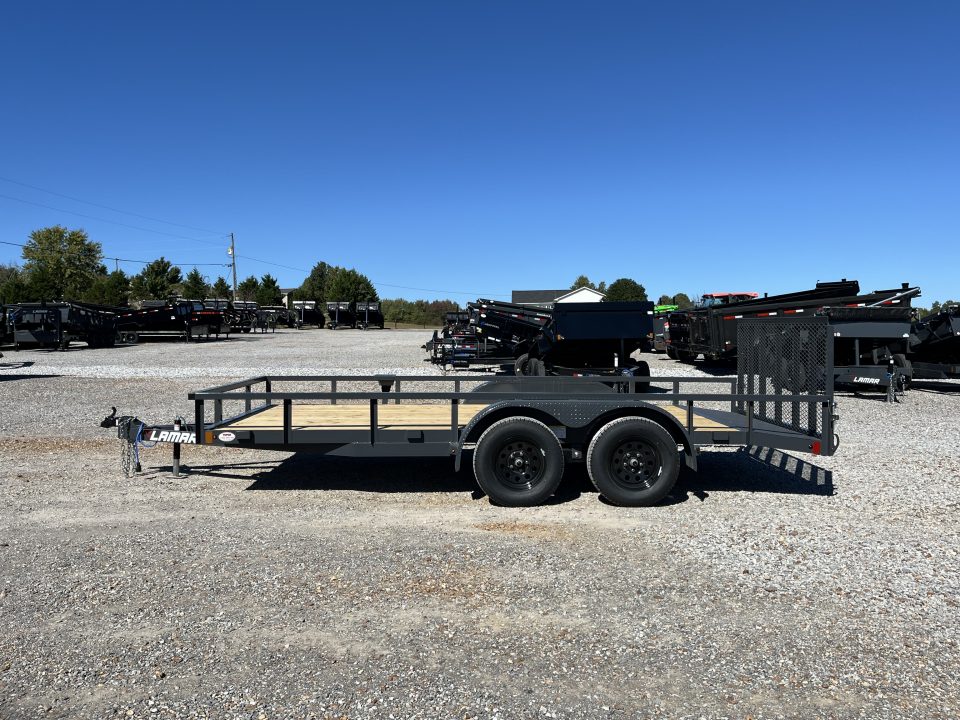 New 2027 Lamar Utility Trailer | 83" x 16' | 7K GVWR