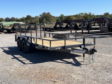 New 2027 Lamar Utility Trailer | 83  x 16' | 7K GVWR