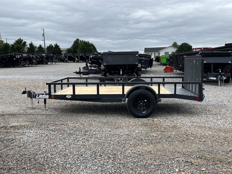 New 2027 Lamar 83"X12' 3K Utility Trailer