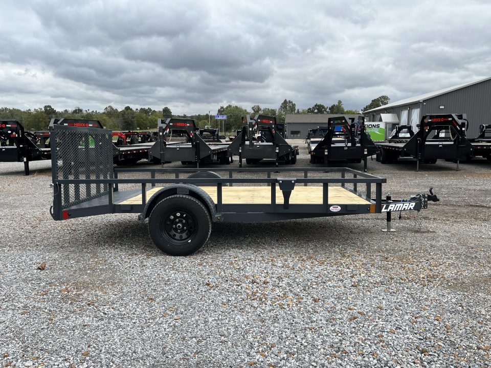 New 2027 Lamar 83"X12' 3K Utility Trailer