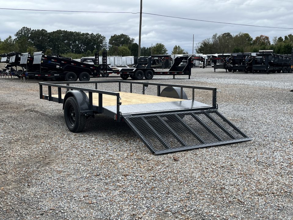 New 2027 Lamar 83"X12' 3K Utility Trailer