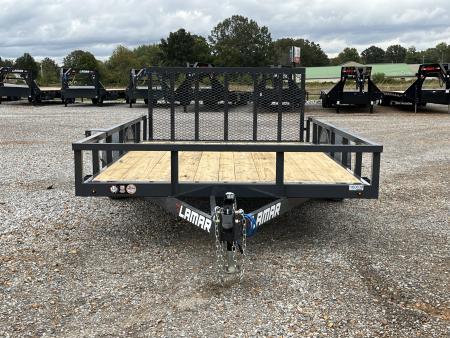 New 2027 Lamar 83"X12' 3K Utility Trailer
