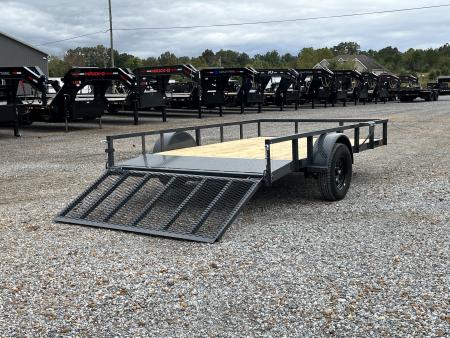 New 2027 Lamar 83"X12' 3K Utility Trailer
