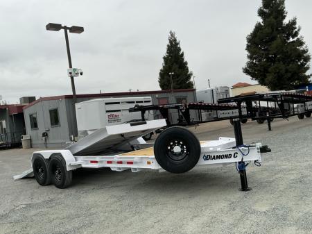 New 2027 Diamond C Trailers HDT207L20X82 7FT X 20FT 15.5K GVW Tilt Trailer
