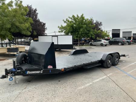 New 2027 Diamond C Trailers GTF206L20X83 7FT X 20FT 9890 GVW Car Hauler