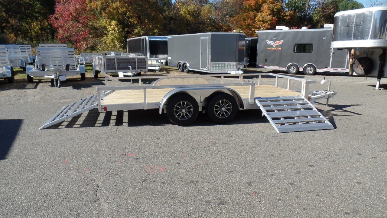New 2027 ALCOM 80" WIDE BY 16 FT. LONG Multi use ATV Trailer