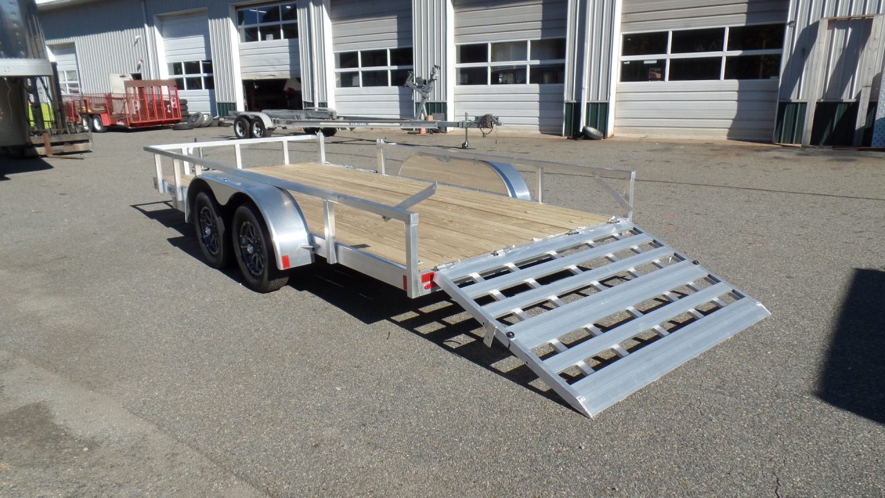 New 2027 ALCOM 80" WIDE BY 16 FT. LONG Multi use ATV Trailer