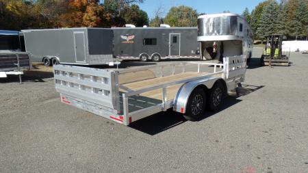 New 2027 ALCOM 80" WIDE BY 16 FT. LONG Multi use ATV Trailer