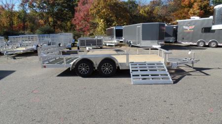 New 2027 ALCOM 80" WIDE BY 16 FT. LONG Multi use ATV Trailer