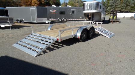 New 2027 ALCOM 80" WIDE BY 16 FT. LONG Multi use ATV Trailer