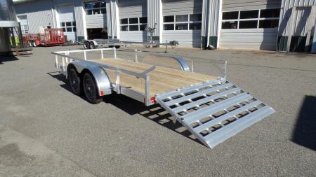New 2027 ALCOM 80" WIDE BY 16 FT. LONG Multi use ATV Trailer