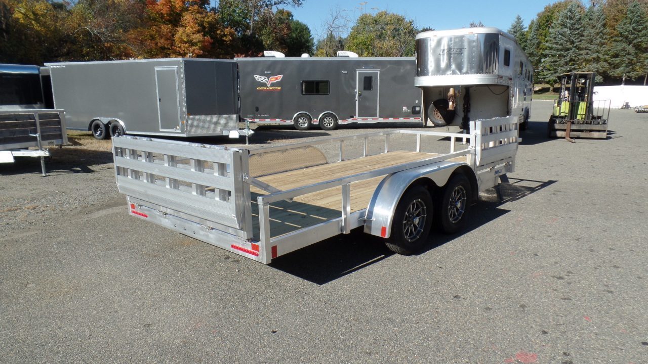 New 2027 ALCOM 80" WIDE BY 16 FT. LONG Multi use ATV Trailer