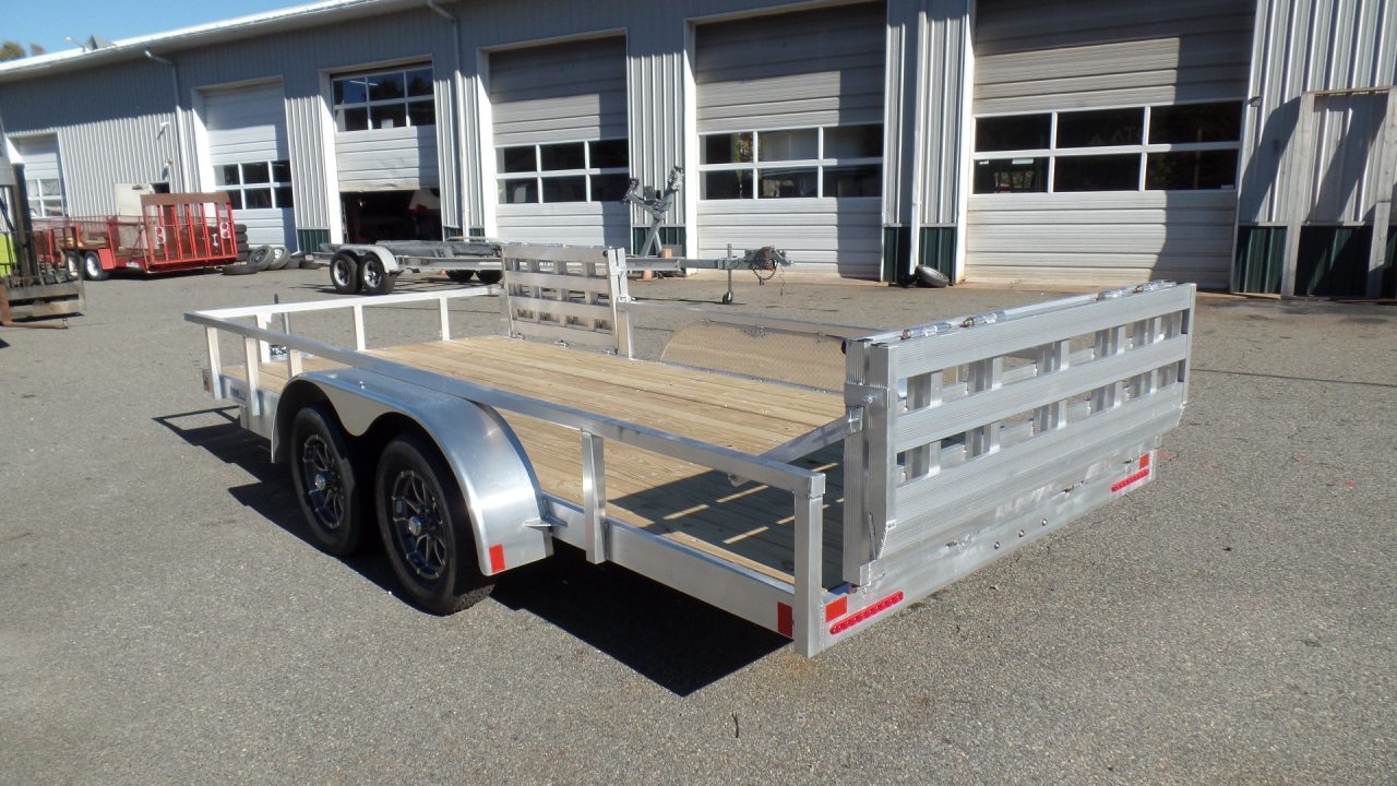 New 2027 ALCOM 80" WIDE BY 16 FT. LONG Multi use ATV Trailer