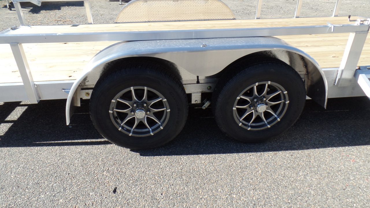 New 2027 ALCOM 80" WIDE BY 16 FT. LONG Multi use ATV Trailer
