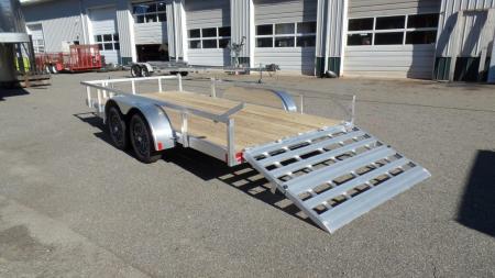 New 2027 ALCOM 80" WIDE BY 16 FT. LONG Multi use ATV Trailer
