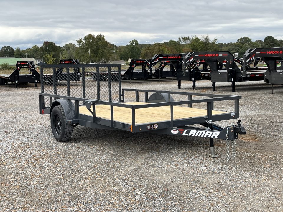 New 2027 Lamar 83"X12' 3K Utility Trailer