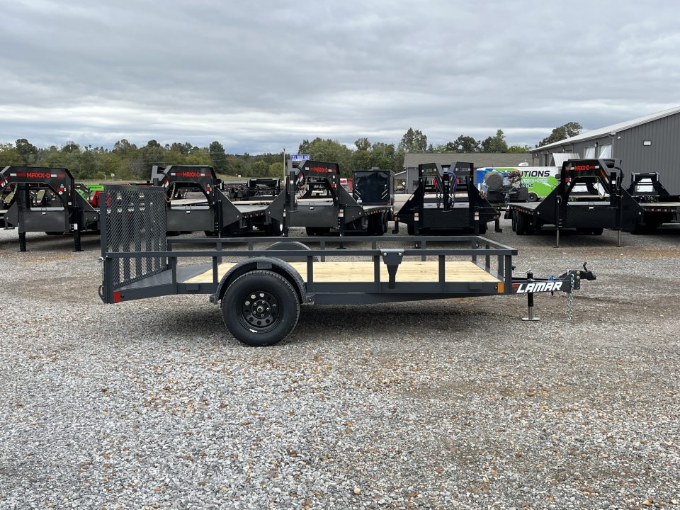 New 2027 Lamar 83"X12' 3K Utility Trailer
