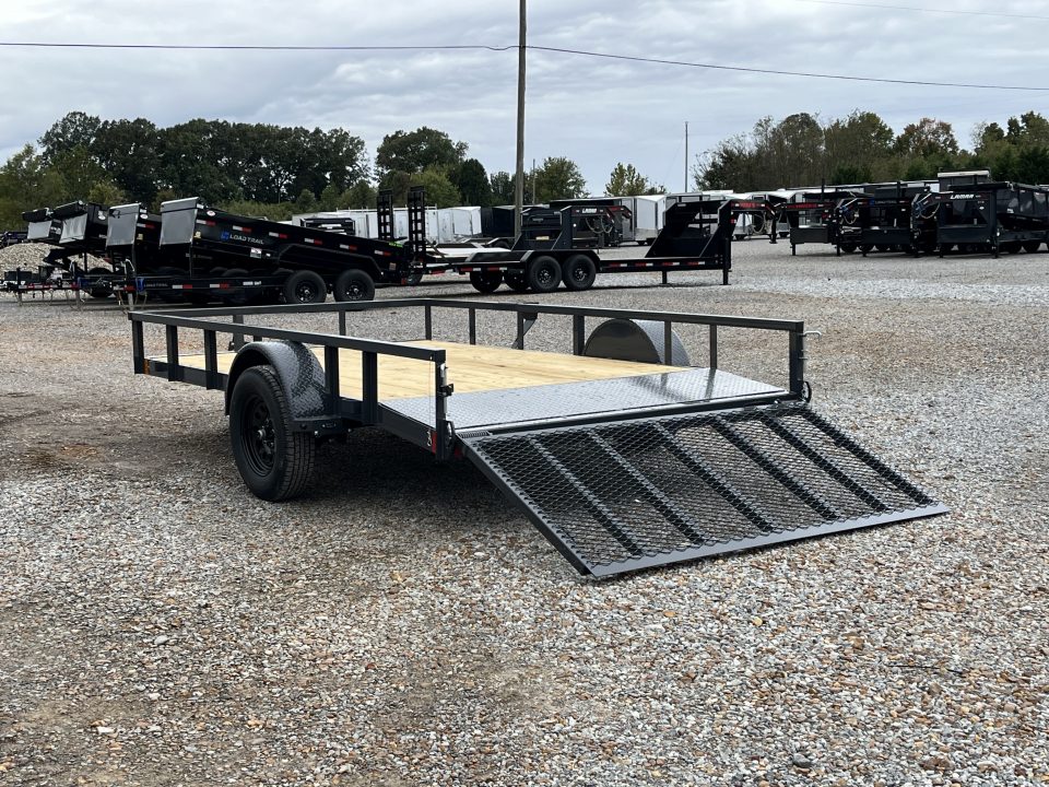 New 2027 Lamar 83"X12' 3K Utility Trailer