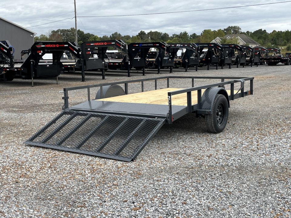 New 2027 Lamar 83"X12' 3K Utility Trailer