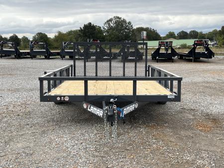 New 2027 Lamar 83"X12' 3K Utility Trailer