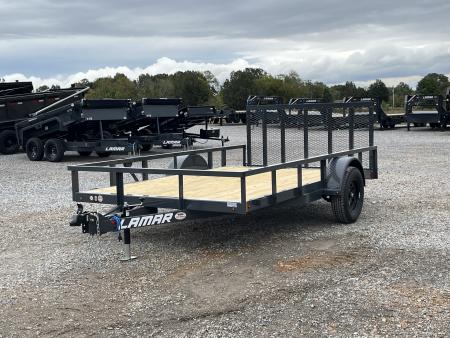 New 2027 Lamar 83"X12' 3K Utility Trailer