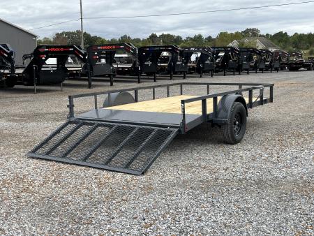 New 2027 Lamar 83"X12' 3K Utility Trailer