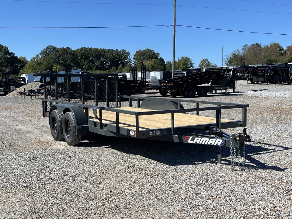New 2027 Lamar Utility Trailer | 83" x 16' | 7K GVWR