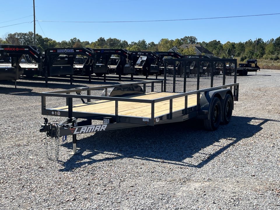 New 2027 Lamar Utility Trailer | 83" x 16' | 7K GVWR