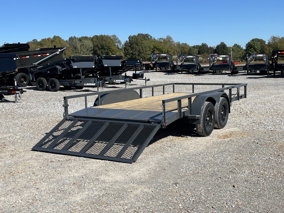 New 2027 Lamar Utility Trailer | 83" x 16' | 7K GVWR