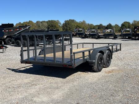 New 2027 Lamar Utility Trailer | 83" x 16' | 7K GVWR